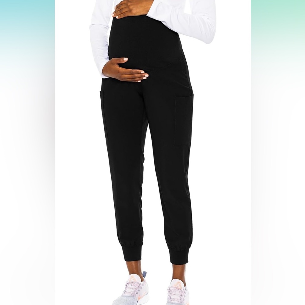 Black Maternity Jogger Pants